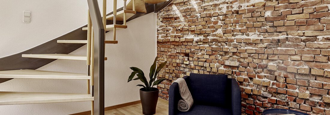 Aufgang obere Etage - ötztalLOFT - Huben