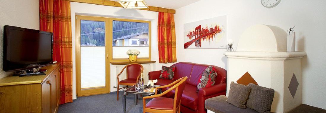 Wohnbereich - TOP TIROL - das appartement - Huben
