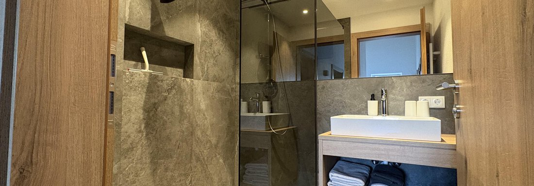 Badezimmer - 6444 Apartment - Längenfeld