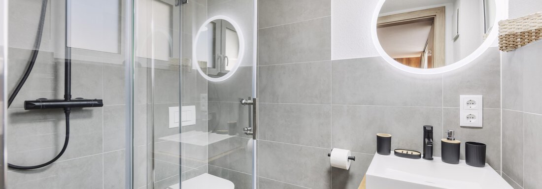 Bad  Zimmer 1 - Alpenglühn Apart Längenfeld - Längenfeld