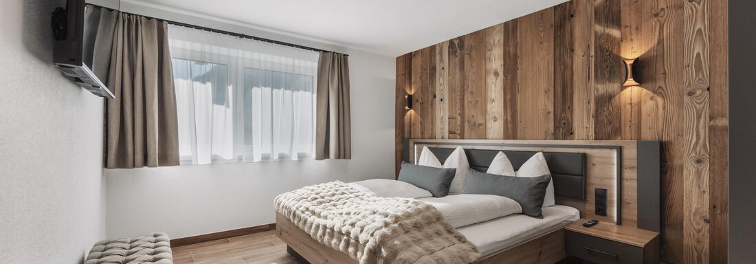 Doppelzimmer 1 - Alpenglühn Apart Längenfeld - Längenfeld