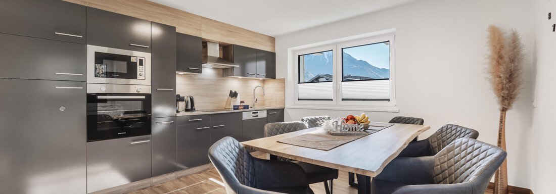 Küche - Alpenglühn Apart Längenfeld - Längenfeld
