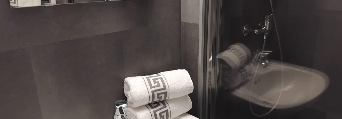 Badezimmer NEU - Apart Alpenland Maurer - Längenfeld