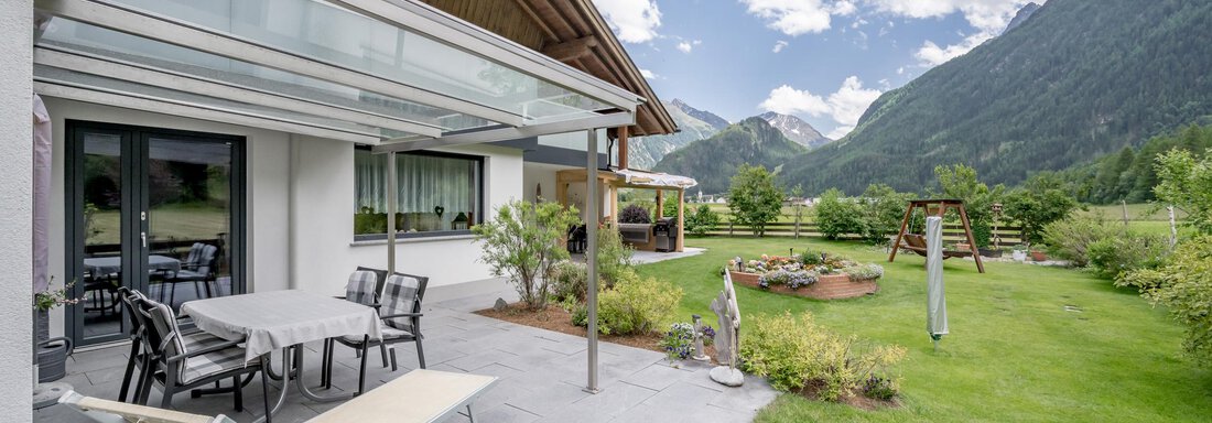 Terrasse Apart Sandra - Apart Armin - Längenfeld