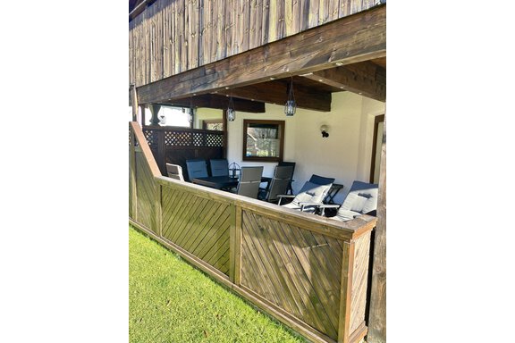Terasse für das Appartement - Apart Helga - Längenfeld