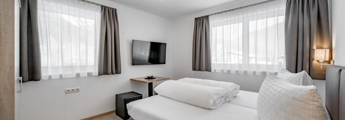 Schlafzimmer Apart 2 - Apart Holzknecht Längenfeld - Längenfeld