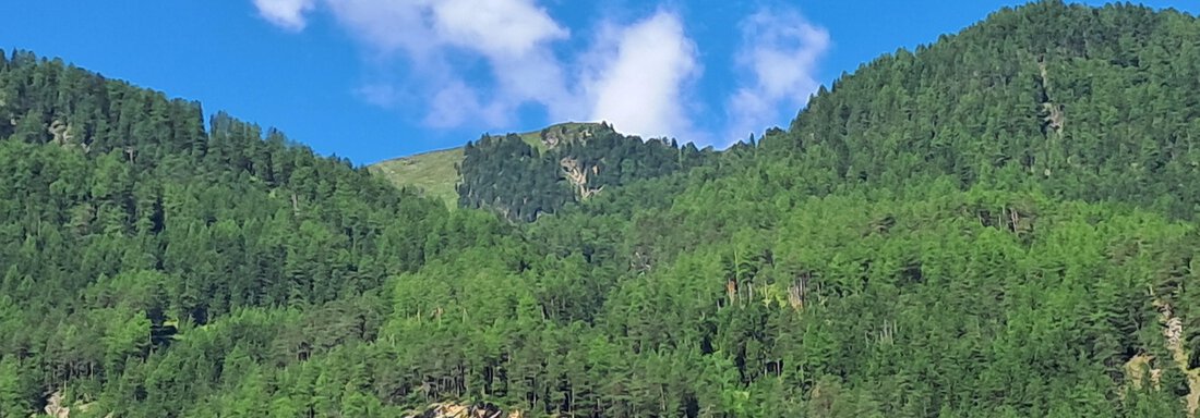 Blick zum Lehner Wasserfall - Apart im Tal - Längenfeld