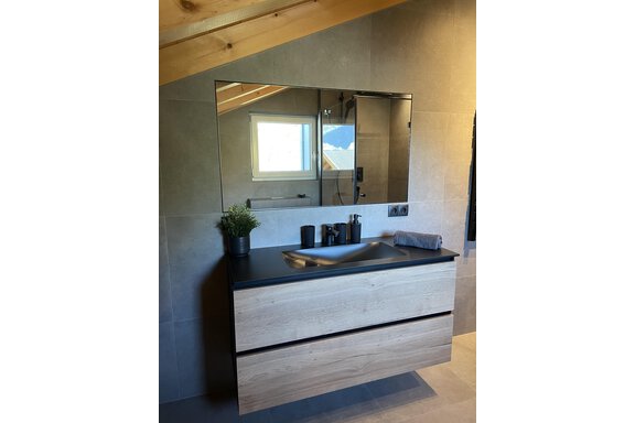 Waschbereich im Badezimmer - Apart Summit - Längenfeld