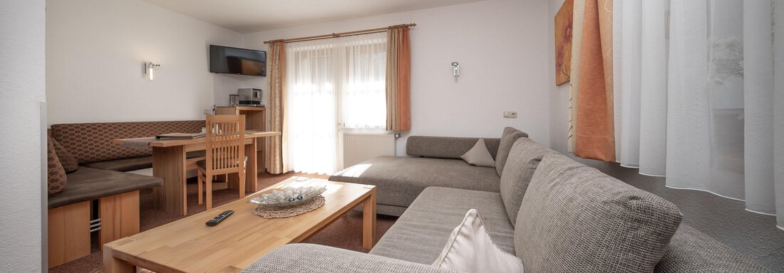 Edelweiß Wohn-Esszimmer - Appart Klotz - Längenfeld