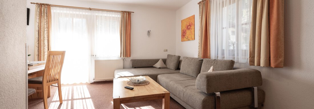Edelweiß Wohn-Esszimmer - Appart Klotz - Längenfeld