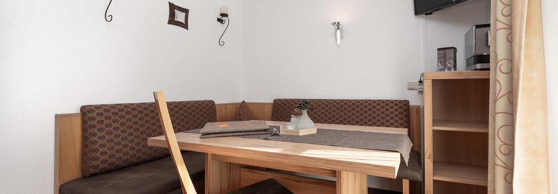Edelweiß Wohn-Esszimmer - Appart Klotz - Längenfeld