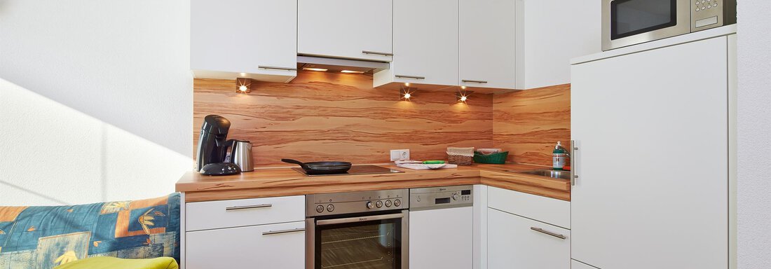 Fichte - Küchenbereich - Appartement am Sonnhof - Längenfeld