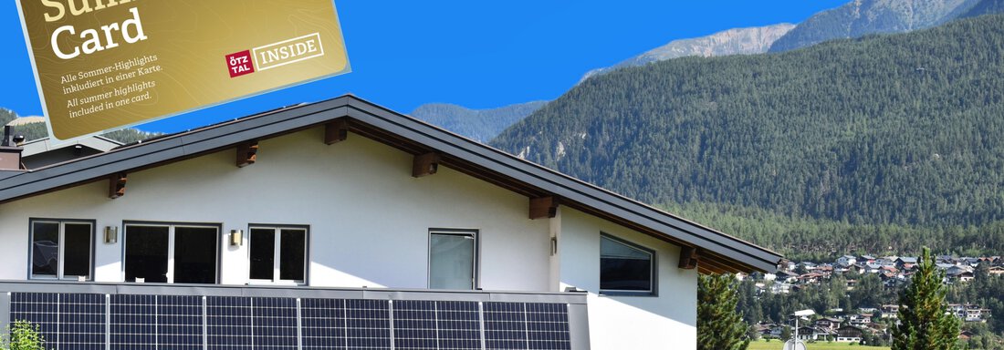 Haus + Summercard 1 - Appartement Aqua - Längenfeld