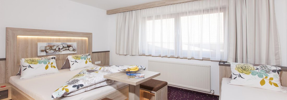 Appartement Lehnhof Doppel- oder Dreibettzimmer - Längenfeld