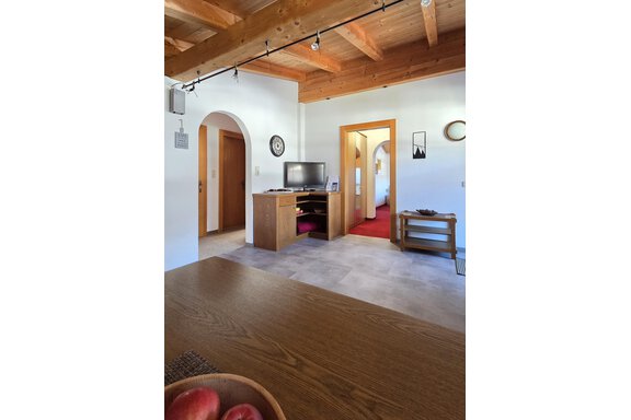 Wohnbereich mit TV - Appartement Mrak - Längenfeld