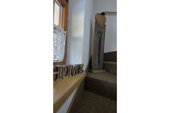 Treppenaufgang - Appartement Mrak - Längenfeld