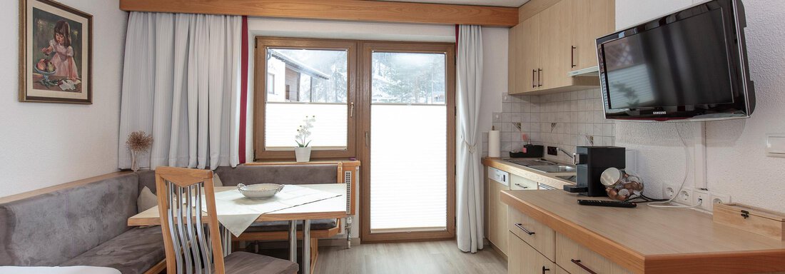 App 2 Küche App 2 Küche - Appartement Rosengarten - Längenfeld