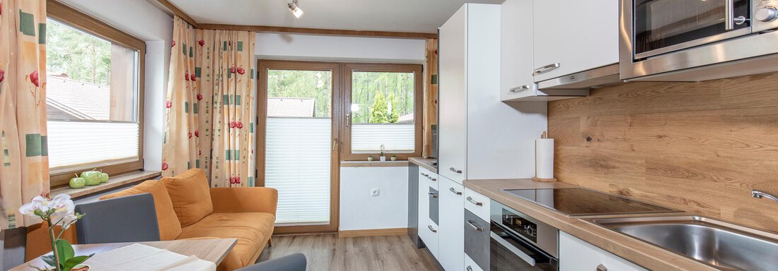 Küchenansicht App3 Küchenansicht App3 - Appartement Rosengarten - Längenfeld