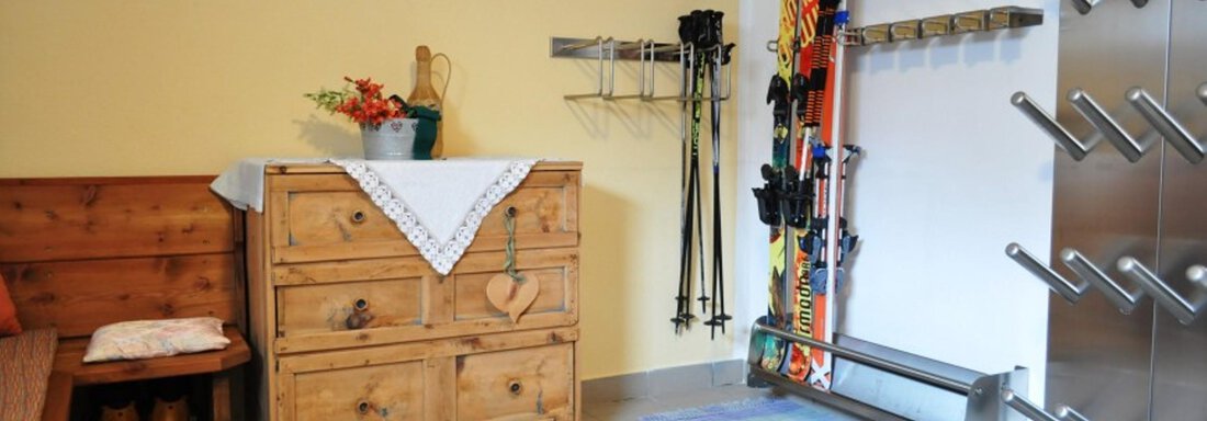 Schi-und Schuhraum - Appartements Kuprian - Längenfeld