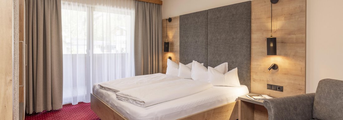 Schlafzimmer_TypC - Appartements Panorama - Längenfeld