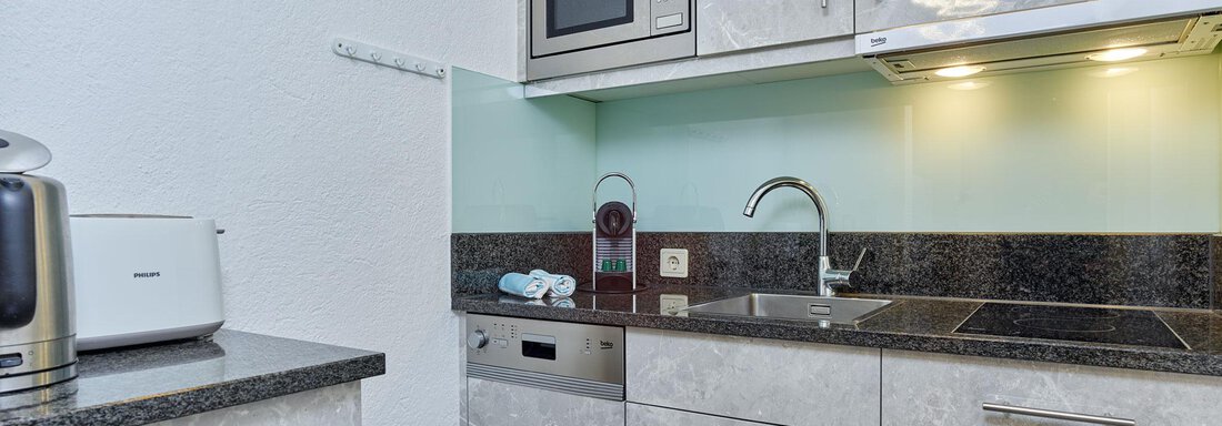 vollausgestattete Kochnische - Appt. Gstrein Klaudia - Längenfeld