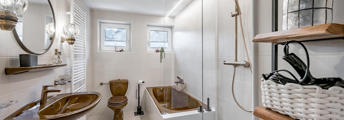 Badezimmer - Chalet Heimatjuwel - Längenfeld