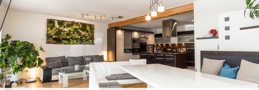 Offener Wohnberreich - Elke´s Ötztal Apartments - Längenfeld