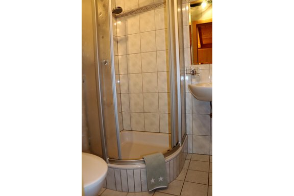 Bathroom Double Room Deluxe - Ferienapart Bergstille - Längenfeld