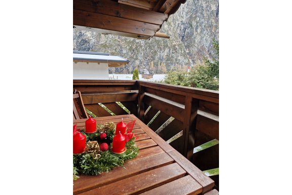balkon/terrasse - Ferienapart Bergstille - Längenfeld