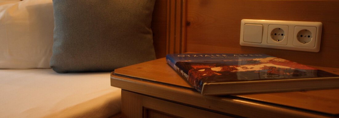 Schlafzimmer - Ferienhaus Schrankogelblick - Längenfeld