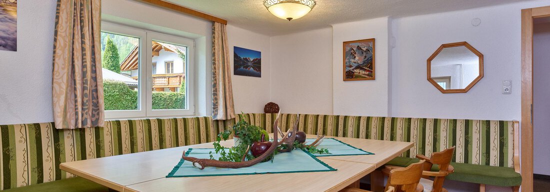 Esszimmer - Ferienhaus Schrankogelblick - Längenfeld