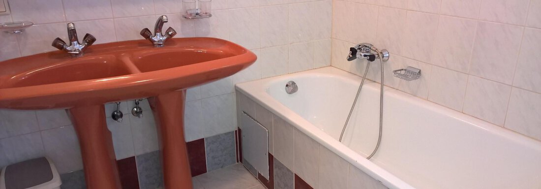Badezimmer - Ferienhaus St. Lucas - Längenfeld