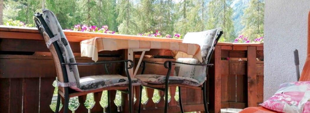 Ferienwohnung Nr. 2 - Balkon - Gästehaus Judith - Längenfeld