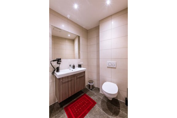 Badezimmer - Gästehaus Runhof - Längenfeld