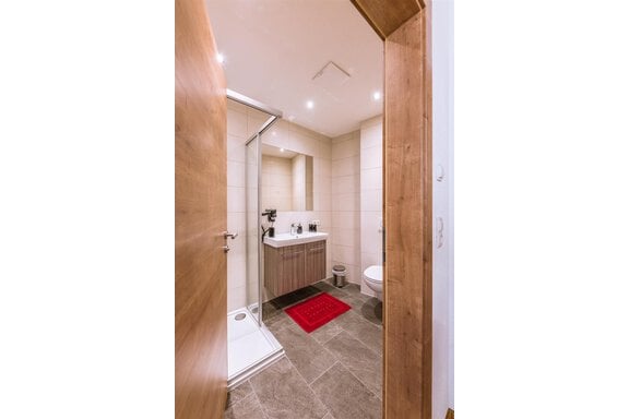 Badezimmer - Gästehaus Runhof - Längenfeld