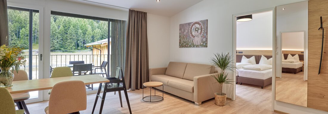 Apartment Hannesn Wohnraum | © Christoph Nösig Photography (CC C) Apartment Hannesn Wohnraum - Hannesn Hof FamilyApart - Längenfeld