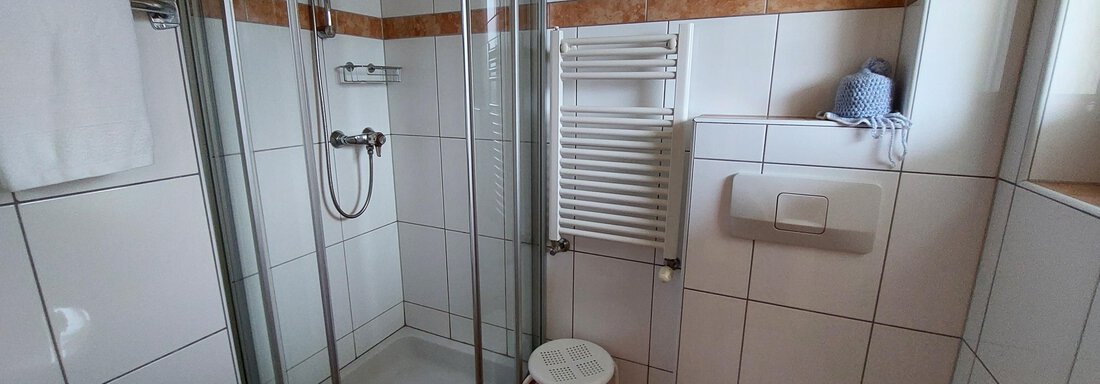 Bad WC Handtuchwärmer - Haus Appartements Tanja - Längenfeld