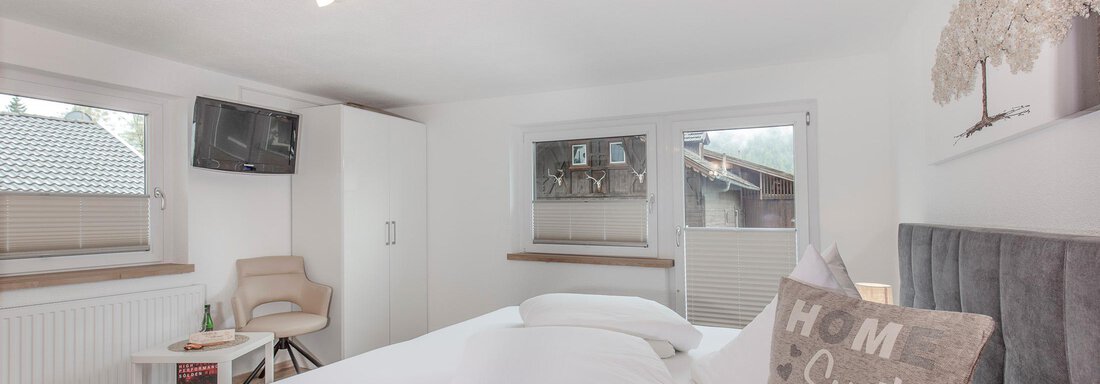 Doppelzimmer - Schlafzimmer - Haus Sonnenheim - Längenfeld