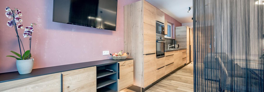 Studio - Wohn-Küchenbereich - MYALPS Jordans Lodge - Längenfeld