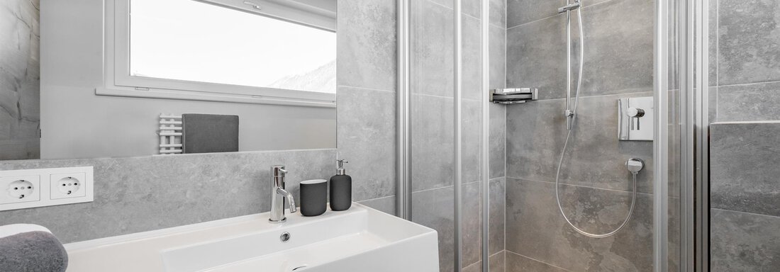 Lodge 3 - Badezimmer 2 - MYALPS Jordans Lodge - Längenfeld