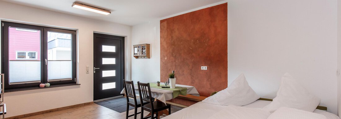 Wohnküche mit Doppelausziehcouch - Residenz Stipplerhof - Längenfeld