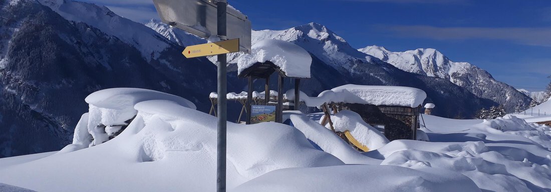 Winter Spielplatz - Bichlhof - Niederthai