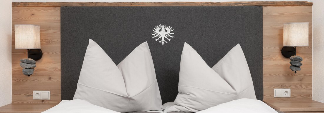 Schlafzimmer Appartement "Sonnwend" - Gruebe Hof - Niederthai