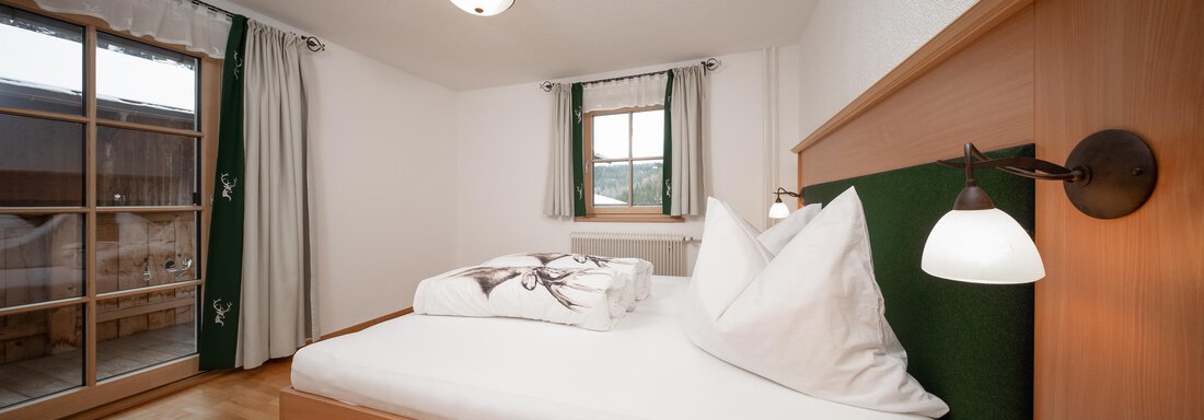 Schlafzimmer - Appt. "Alpenflair" - Gruebe Hof - Niederthai