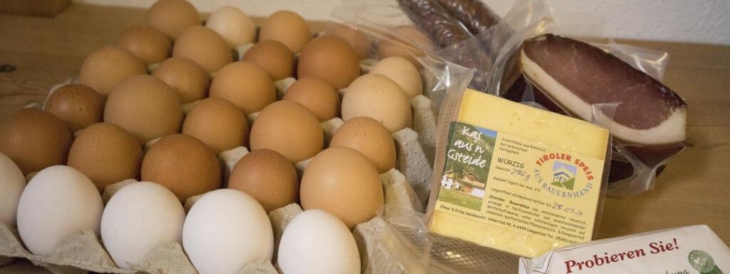 regionale Bioprodukte - Joggls Gästehaus - Niederthai