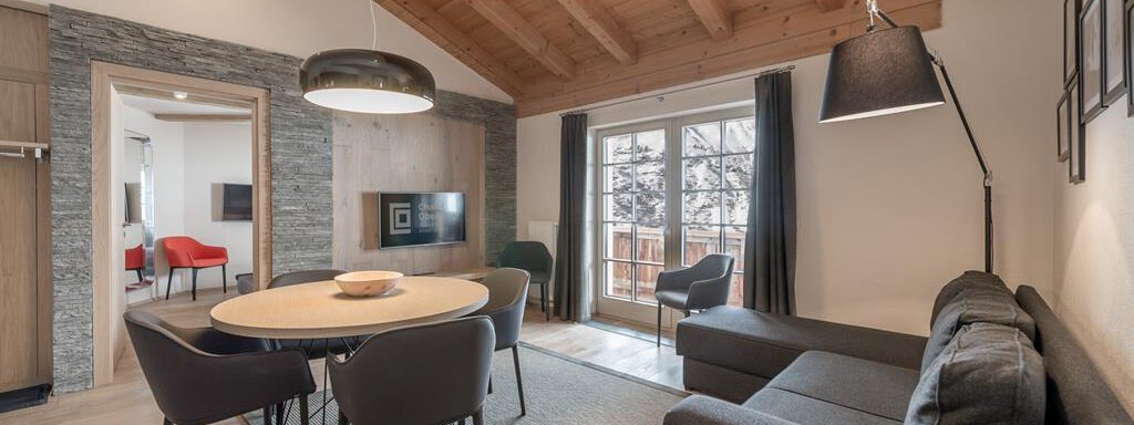 Beispiel Luxuriöser Wohnbereich Beispiel Luxuriöser Wohnbereich - Chalet Obergurgl luxury apartments - Obergurgl