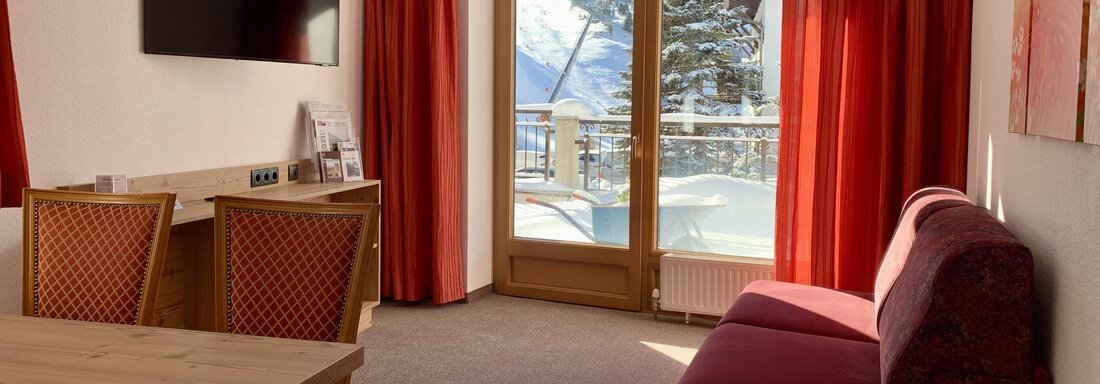 A1_Wohnraum A1_Wohnraum - Hotel Alpenland - Obergurgl