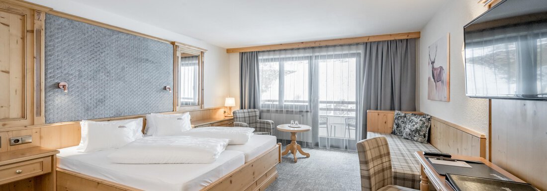 Doppelzimmer Kategorie B - Hotel Jenewein - Obergurgl 