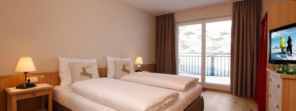 Doppelzimmer Doppelzimmer - Hotel Enzian & Appartementhotel Johannes - Obergurgl