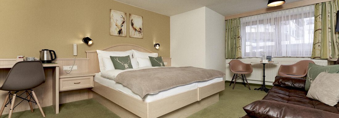 Doppelzimmer Doppelzimmer - Pension Bergheim - Obergurgl